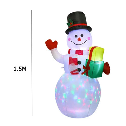 Outdoor Christmas Decoration Inflatable Air Model, Indoor Christmas Inflatable Model, Holiday Gift Garden Party Decoration Decor