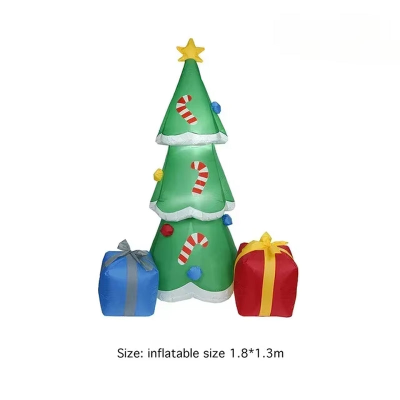 Outdoor Christmas Decoration Inflatable Air Model, Indoor Christmas Inflatable Model, Holiday Gift Garden Party Decoration Decor