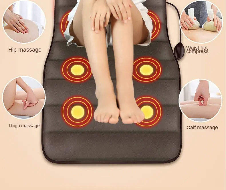 Remote Control Car Electric Portable Back Massage Cushion Pillow Shiatsu Neck And Back Massager Cushion With Heat