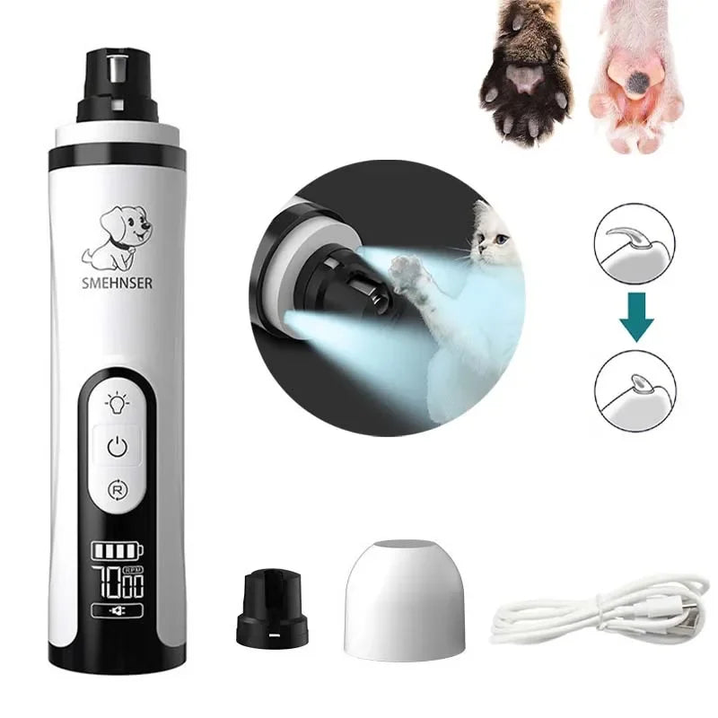 Electric Dogs Nail Polisher Wheel Replacement Grinding Head Pet Nail Grinder Head Trimmer Clipper Pet Paws Grooming Supplies