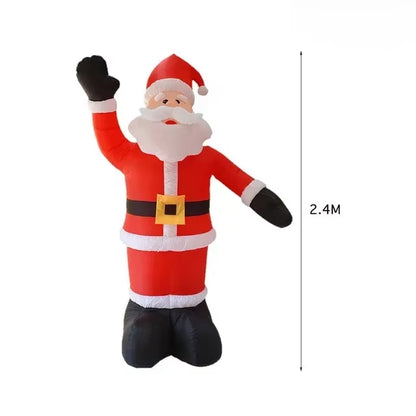 Outdoor Christmas Decoration Inflatable Air Model, Indoor Christmas Inflatable Model, Holiday Gift Garden Party Decoration Decor